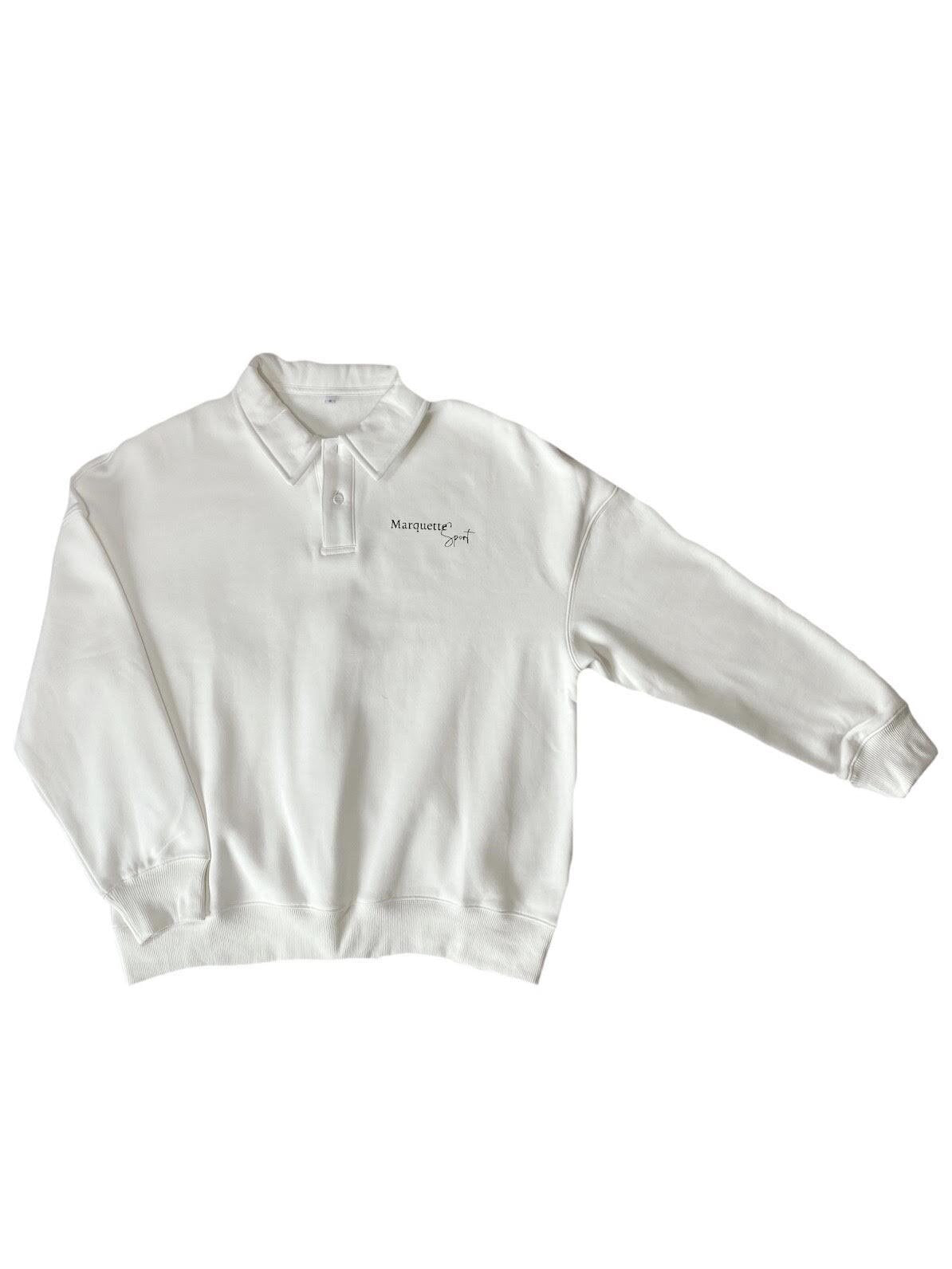 Off-White Collared Sweatshirt