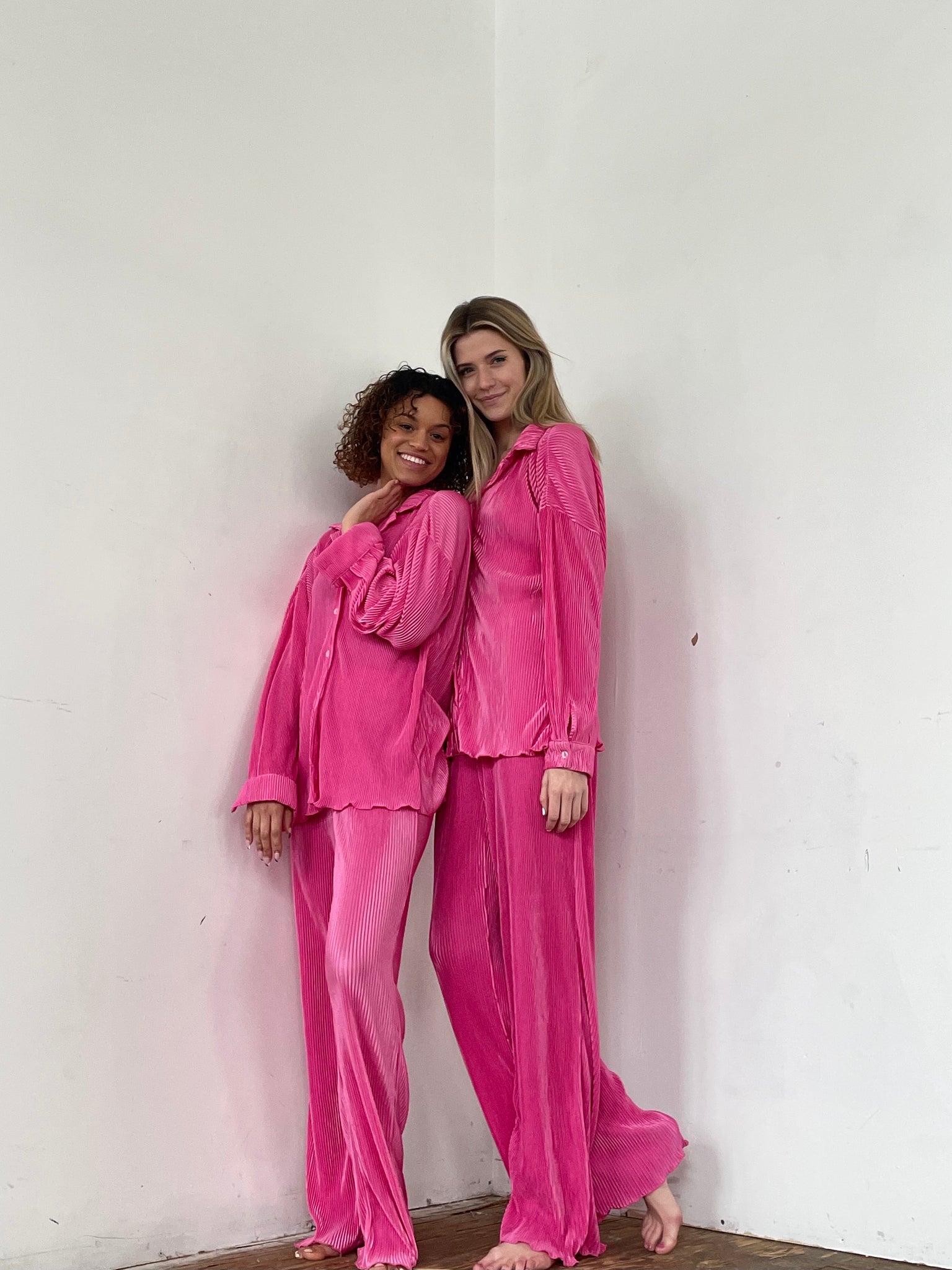 The Flynn Matching Two Piece Set-Pink