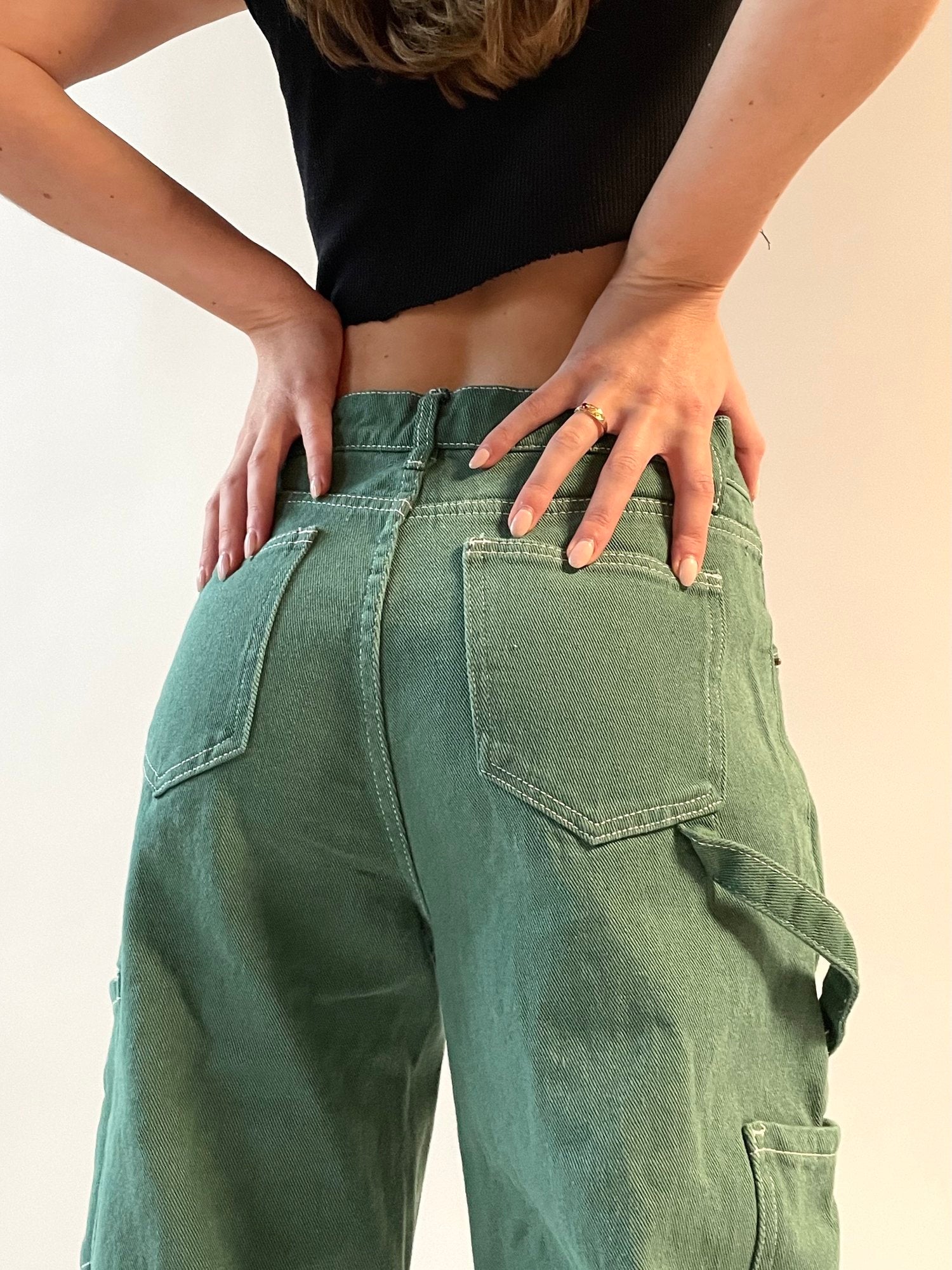 Miami Vice Cargo Pant-Green