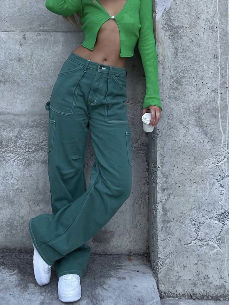 Miami Vice Cargo Pant-Green